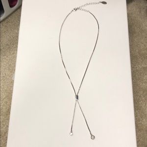 Guess silver necklace